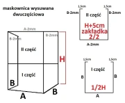 rysunek techniczny maskownica okapu wysuwana dwuczesciowa.jpg