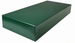 Profil zaczynający z dekielkiem do attyki - stal powlekana sp075