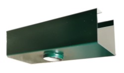 Lej spustowy do rynny doczołowej  - stal powlekana SP083