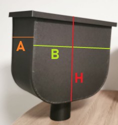 Kosz zlewowy  do rynny - SP104