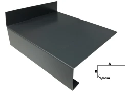 Odbojnik lewy do Profilu AVZ - aluminium AVZ