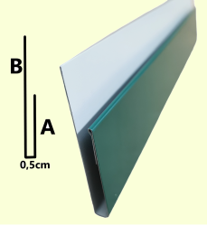 Listwa maskująca do fasadowych paneli PTS - SP102