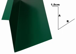 Opierzenie na tył komina, uniwersalne - stal powlekana SP61