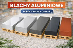 Blacha aluminiowa w arkuszach - aluminium wysokiej jakości