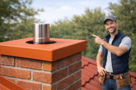 Czapa kominowa aluminium, na dachu ze wskazaniem.png