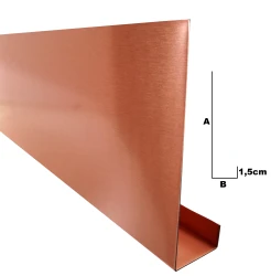 Obróbka deski czołowej  - miedź m16