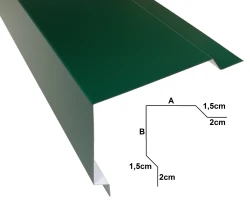 Narożnik zewnętrzny płyty warstwowej - stal powlekana SP23