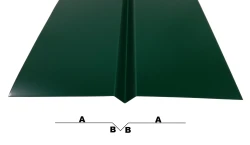 Dylatacja ściany płyty warstwowej wew.  - stal powlekana SP24