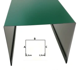 Ceowniki zewnętrzny | zamknięte krawędzie | stal powlekana SP37