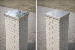 Czapa na komin | daszek | stal nierdzewna SN410