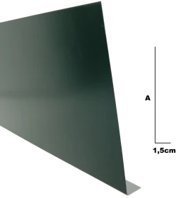 Obróbka krokwi boczna L - stal powlekana.webp