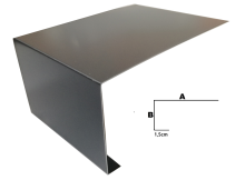 Łącznik do Pasa nadrynnowego na dach płaski - aluminium A02