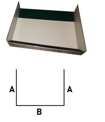 Denko do rynny z okapnikiem - stal powlekana SP084