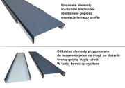 Panele w formie do składania, sztachety dwu częściowe.png