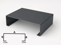Łacznik górny do obróbki attyki z łącznikami – aluminium aUSM11