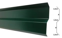 Listwa kominowa opaska - stal powlekana SP55