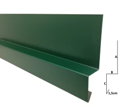 Obróbka krokwi górna - stal powlekana SP53