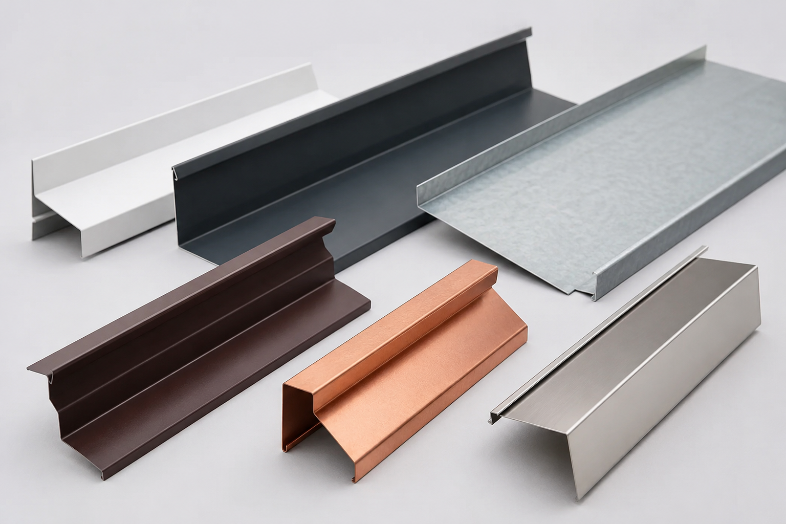Obróbki blacharskie z aluminium, stali powlekanej, stali nierdzewnej INOX, tytan-cynku i miedzi – porównanie materiałów stosowanych na dachach, elewacjach i balkonach