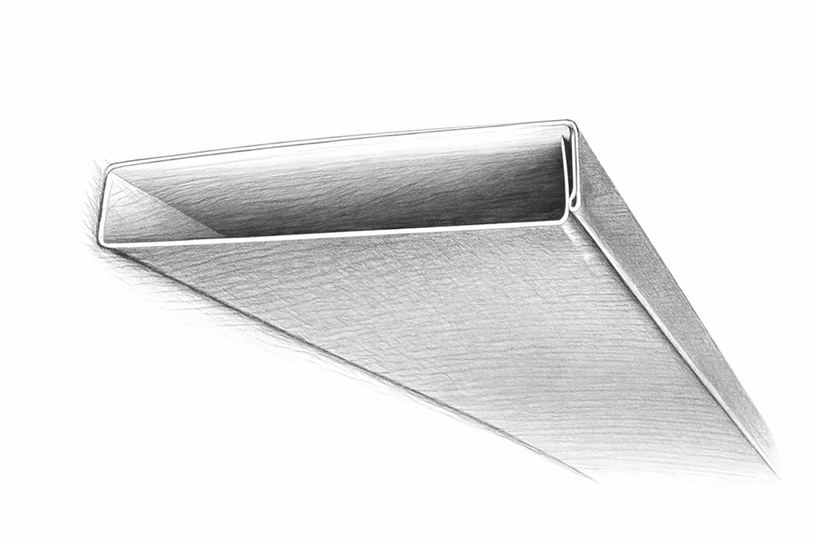 stalowe przęsło ogrodzeniowe ze sztachet metalowych