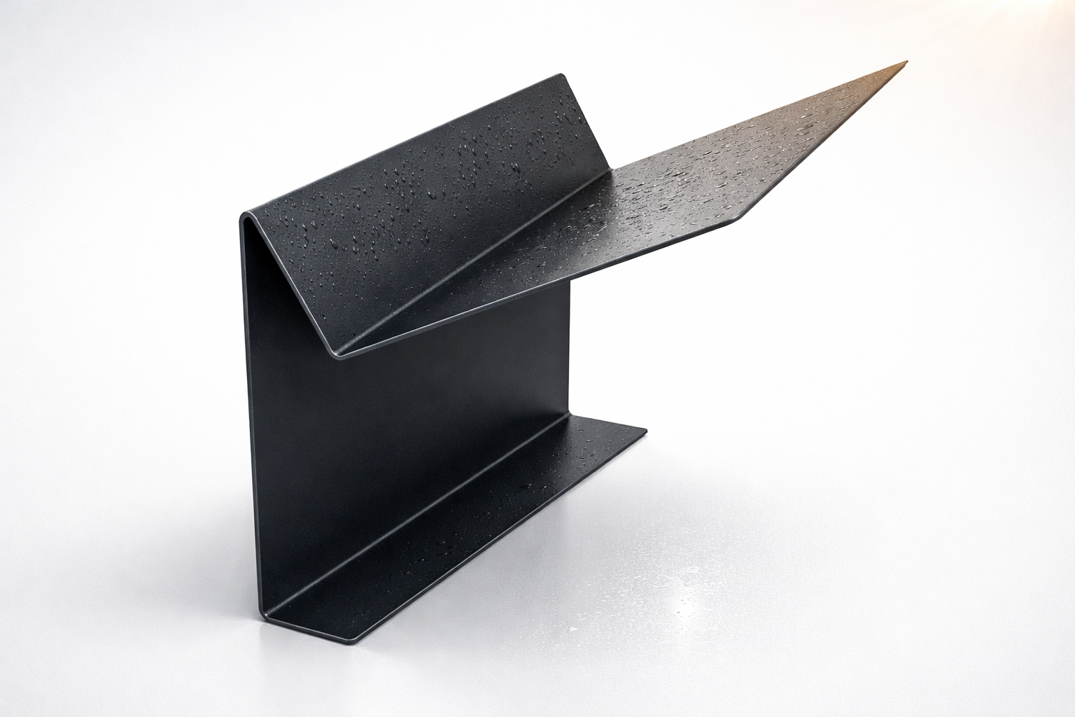 Łącznik aluminiowy do bocznych profili okapowy — gotowe elementy do składania.