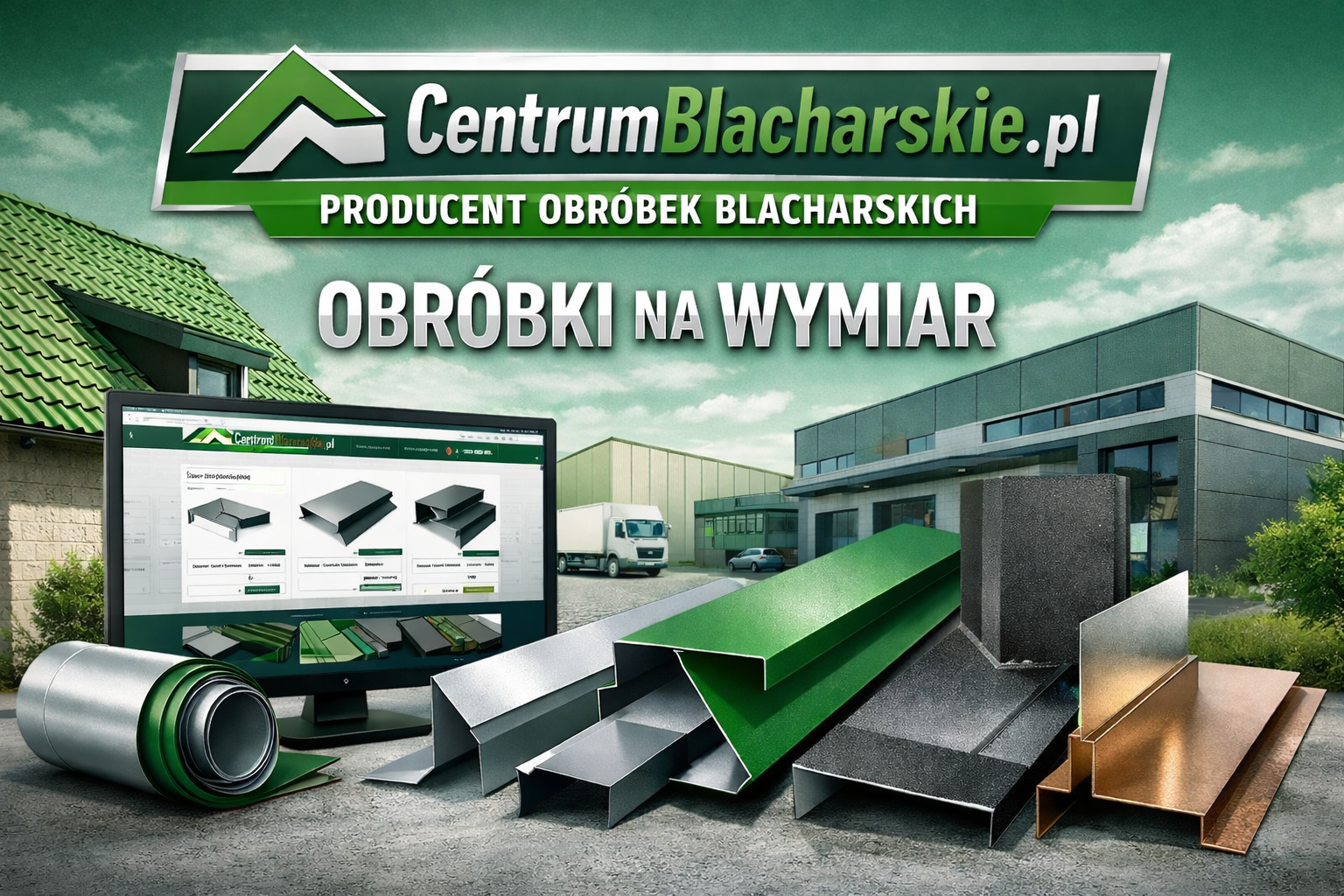 Producent obróbek blacharskich na wymiar – sklep online
